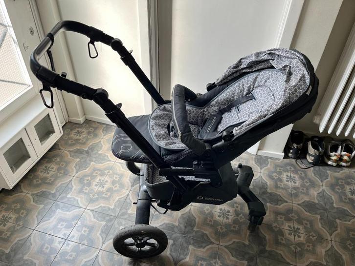 Trio CONCORD NEO+ (Poussette+Nacelle+Porte-bébé+Base Isofix), Kinderen en Baby's, Kinderwagens en Combinaties, Gebruikt, Combiwagen