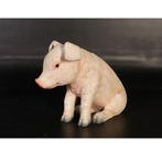 Porcinet assis - Statue de cochon - Grande longueur 38 cm, Enlèvement, Neuf