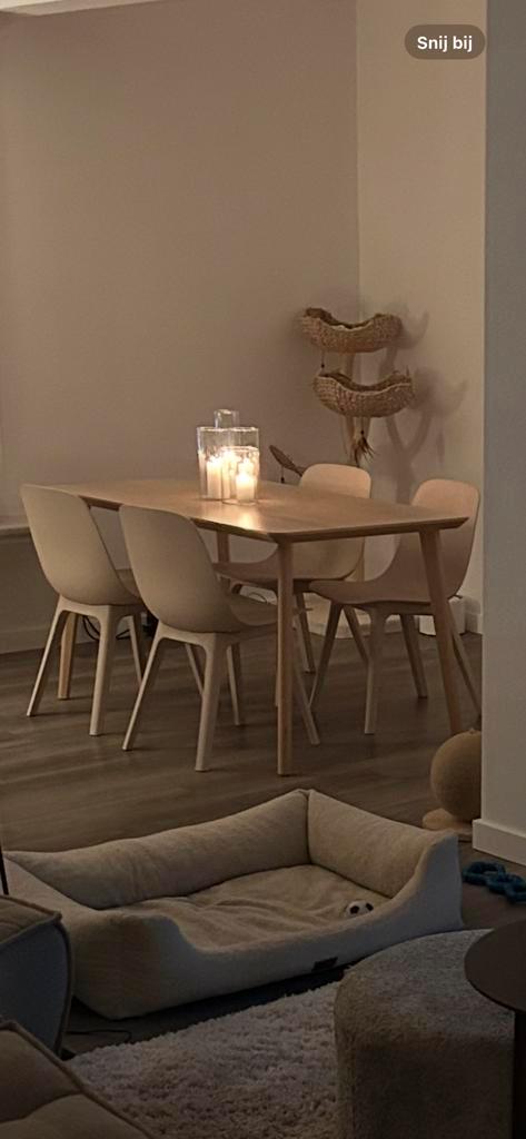 6 IKEA ODGER stoelen te koop, Huis en Inrichting, Stoelen, Zo goed als nieuw, Vijf, Zes of meer stoelen, Ophalen
