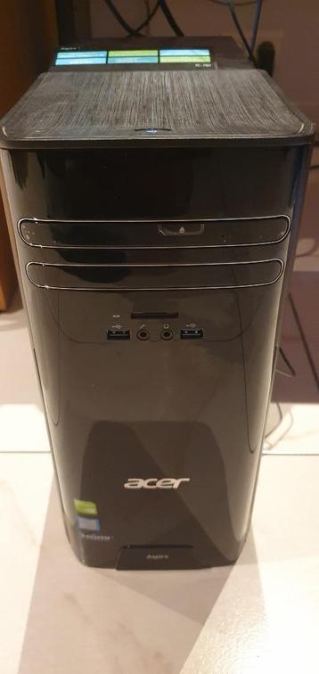 Desktop ACER TC-780 I6402BE+scherm 24'+klavier+muis+speakers beschikbaar voor biedingen