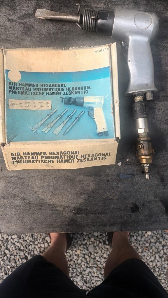 Zeshoekige pneumatische hamer, Doe-het-zelf en Bouw, Gereedschap | Handgereedschap, Zo goed als nieuw, Ophalen