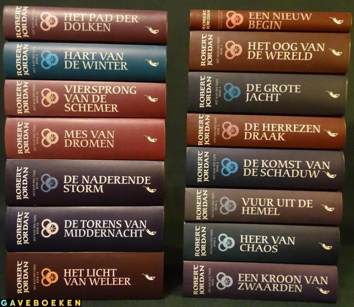 Het Rad Des Tijds - Robert Jordan - Luitingh Sijthoff - HC, Boeken, Fantasy, Gelezen, Ophalen of Verzenden