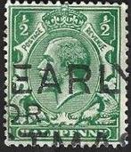 1 Postzegel Groot-Brittannië 1913 Koning George V, Postzegels en Munten, Postzegels | Thematische zegels, Ophalen of Verzenden