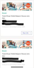 Wie wil nog naar Walibi tem 5/10/25. €100 voor 4tickets