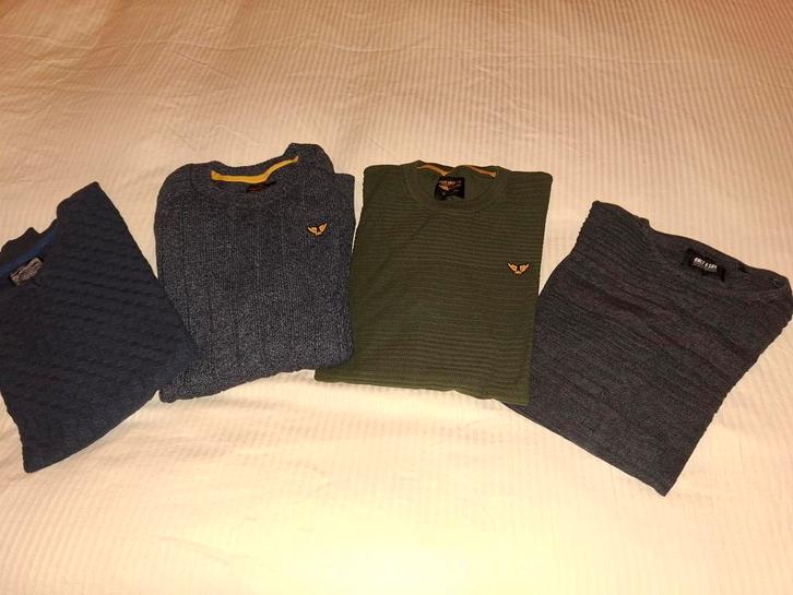 Merktruien 4st. Large, PME legend, Only &Sons, Petrol indus., Kleding | Heren, Truien en Vesten, Zo goed als nieuw, Maat 52/54 (L)