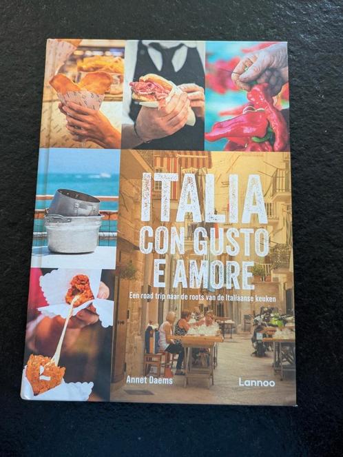 Annet Daems - Italia con gusto e amore, Boeken, Kookboeken, Zo goed als nieuw, Italië, Ophalen of Verzenden