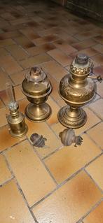 Oude petroleum lampen., Antiek en Kunst, Ophalen