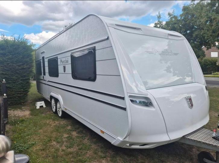 TABBERT PUCCINI ROYAL 655, Caravanes & Camping, Caravanes, Particulier, Tabbert, Airco, Enlèvement