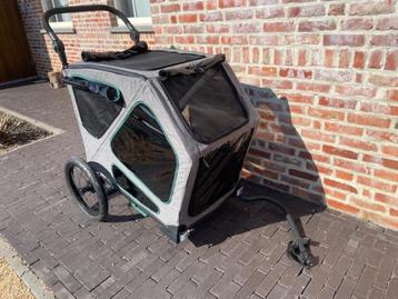 Trixie Fietskar voor honden, Fietsen en Brommers, Ophalen, Trixie, Gebruikt, Opvouwbaar