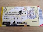Ticket Club Brugge - MFK Ruzomberok 28/09/2006, Tickets en Kaartjes, Sport | Voetbal