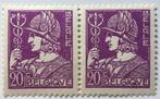 1932. Mercurius 20c. In paar. MNH., Postzegels en Munten, Kunst, Ophalen of Verzenden, Orginele gom, Postfris