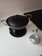 Wok fondue, Huis en Inrichting, Keuken | Potten en Pannen, Nieuw, Wok, Ophalen
