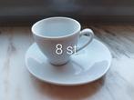 Espresso kopjes Villa Blumenthal - 8 stuks, Ophalen, Zo goed als nieuw, Overige stijlen, Kop(pen) en/of Schotel(s)