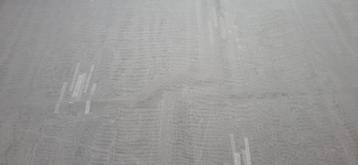 9 stuks vitrage wit met fraai dessin beschikbaar voor biedingen