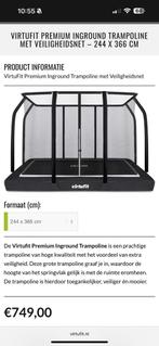 Trampoline (inbouw), Ophalen, Zo goed als nieuw