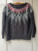 Grijze trui met lovertjeskraag van Guess - Maat XS, Guess, Ophalen of Verzenden, Zo goed als nieuw, Maat 34 (XS) of kleiner