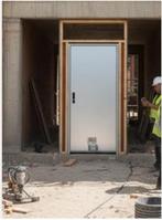 2 x werfdeur metaal, Doe-het-zelf en Bouw, Ophalen, Gebruikt, Metaal