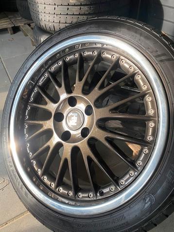 Rh Crossline 19inch 2delig 5x112 8.5j 9.5j et61 velgen beschikbaar voor biedingen