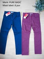 2 nieuwe broeken - 8 jaar, Enlèvement ou Envoi, Neuf