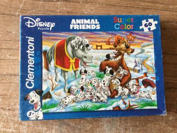 Puzzel 101 Dalmatiërs 60 stukken, Ophalen of Verzenden, Gebruikt