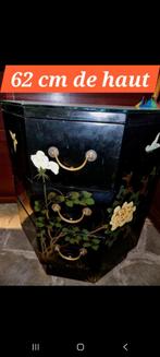 Meuble chinois laqué noire et de style asiatique, Maison & Meubles, Enlèvement, Utilisé