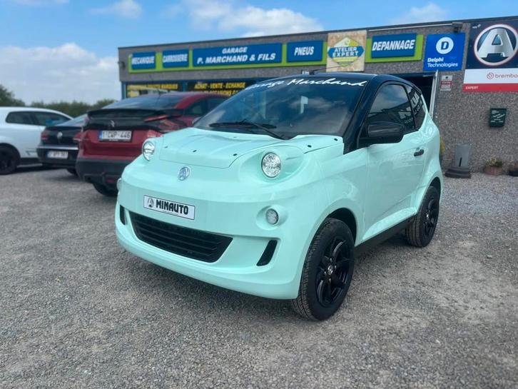 Aixam Other E-minauto (bj 2025, automaat), Auto's, Aixam, Bedrijf, Te koop, Elektrisch, Automaat, Groen, Stof, Nieuw, Onderhoudsboekje