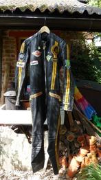 Vintage lederen motopak, Motoren, Kleding | Motorkleding, Combipak, Dames, Ophalen of Verzenden, Overige