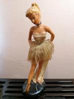 Danseuse ht 32 cm plâtre rare 1950, Collections, Statues & Figurines, Comme neuf, Enlèvement ou Envoi