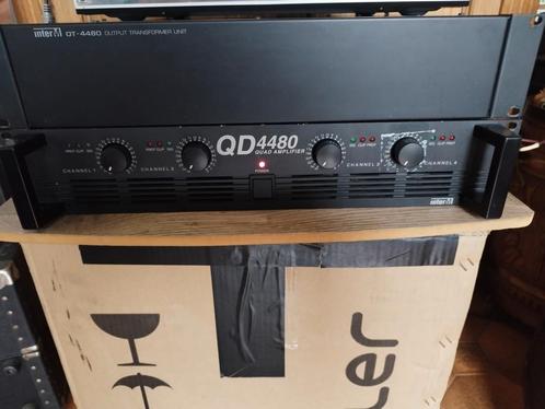 Amplificateurs pro intre M QD 4480 et OT 4480, TV, Hi-fi & Vidéo, TV, Hi-fi & Vidéo Autre, Comme neuf