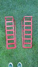 Auto oprijblokken, Ophalen