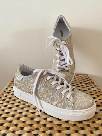 Verton - gouden sneakers (leer) - maat 41 beschikbaar voor biedingen