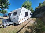LMC 450d met tal van opties's, Caravans en Kamperen, Caravans, Reservewiel, Omvormbare zithoek, Particulier, LMC en Münsterland