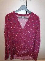 Bordeauxrode blouse met kleine vlinders Maat EUR 48, Kleding | Dames, Blouses en Tunieken, Ophalen of Verzenden, Zo goed als nieuw