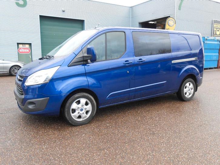 FORD TRANSIT DUBBEL CABINE AUTOMAAT, Auto's, Ford, Bedrijf, Te koop, Transit, Achteruitrijcamera, Airconditioning, Bluetooth, Boordcomputer
