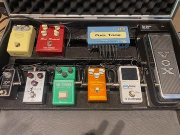 VOX 847, G-Lab Wah pad, T-Rex Tonebug, Carl Martin Red Repea, Enlèvement, Comme neuf, Volume