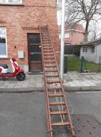 Houten ladder (2x6 meter), Doe-het-zelf en Bouw, Ophalen, Zo goed als nieuw, Ladder