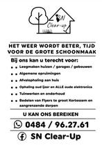 Ontruimingen / afvalophaling / oud ijzer / Verhuizingen, Ophalen