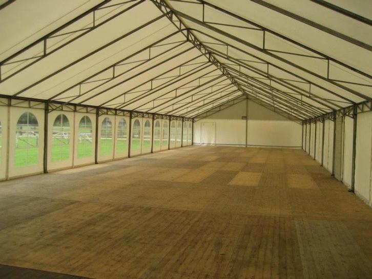 Kadertent 10x20 m, Tuin en Terras, Partytenten, Gebruikt, Paviljoen, 2 meter of meer, 8 meter of meer, 6 meter of meer, Verzenden