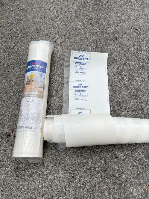 Quickstep Unisound ondervloer laminaat, Doe-het-zelf en Bouw, Vloerdelen en Plavuizen, Zo goed als nieuw, Laminaat, Kunststof