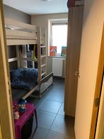 Wit stapelbed, Huis en Inrichting, Ophalen, 100 cm, Tweepersoons, Zo goed als nieuw
