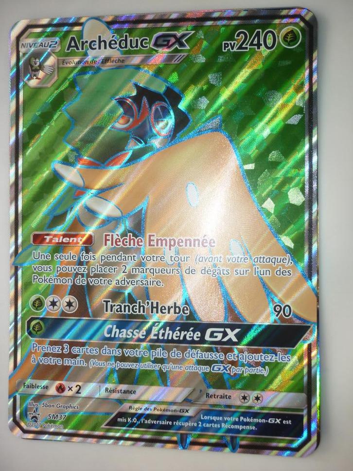 POKEMON KAART JUMB0 ARCHDUC GX SM37, Hobby en Vrije tijd, Verzamelkaartspellen | Pokémon, Nieuw, Foil, Ophalen of Verzenden