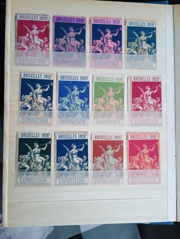 Expo Bruxelles 1897 zegels beschikbaar voor biedingen