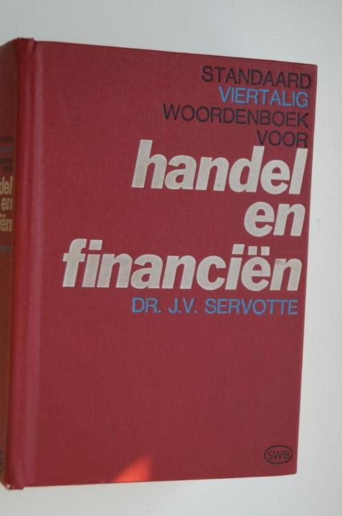 Viertalig woordenboek voor handel en Financiënn, Boeken, Woordenboeken, Ophalen of Verzenden