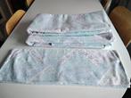 Housse de couette+drap housse+taie coton molleton lit 1 pers, Maison & Meubles, Enlèvement ou Envoi, Utilisé, Une personne, Housse de couette