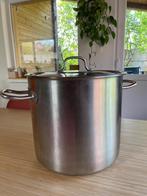 Marmite 32cm PUJADAS, Huis en Inrichting, Keuken | Potten en Pannen, Keramische plaat, Inox, Gebruikt, Ophalen of Verzenden