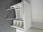 Bureau ikea + stoel ikea, Huis en Inrichting, Ophalen, Zo goed als nieuw, Wit