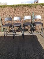 Chaise de cuisine Franklin, Maison & Meubles, Tabourets de bar, Métal, 60 à 90 cm, 4 tabourets, Enlèvement