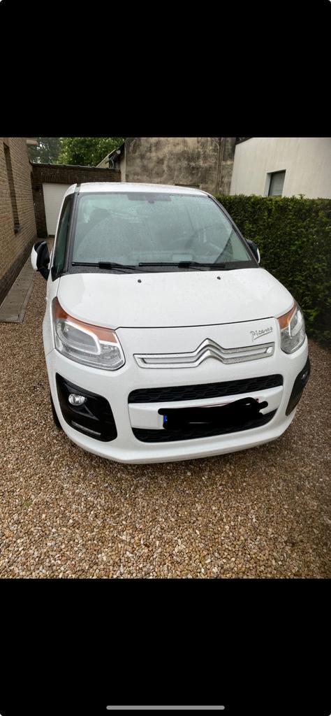Citroën Picasso C3 Benzine, Auto's, Citroën, Particulier, C3 Picasso, Benzine, 5 deurs, Handgeschakeld, Wit, Zwart, Stof, Onderhoudsboekje