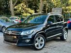 VOLKSWAGEN TIGUAN 2.0 TDI R-LINE 4MOTION FULL OPTIE TOPSTAAT, Auto's, 4 cilinders, Zwart, Leder, Bedrijf