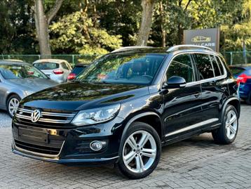 VOLKSWAGEN TIGUAN 2.0 TDI R-LINE 4MOTION FULL OPTIE TOPSTAAT beschikbaar voor biedingen